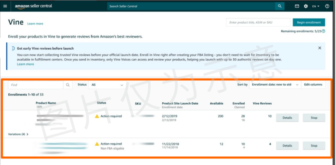亚马逊新规重视VINE权重，如何确保新品自带30条五星好评？