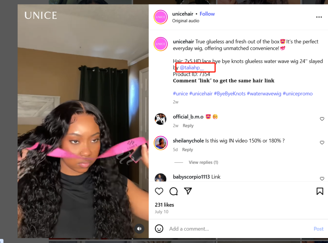 年销超12亿！Unice跨境假发品牌如何聚焦黑人市场引爆Ins？