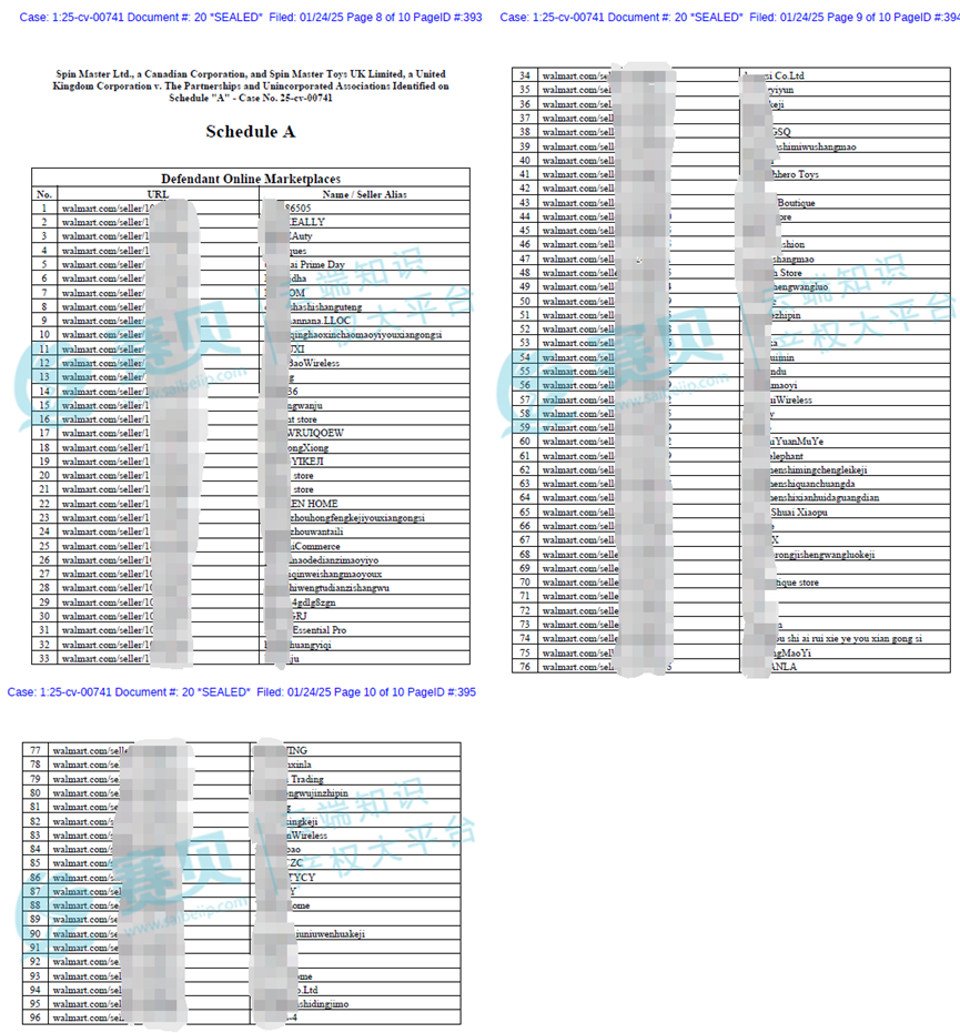 1097家被告曝光！1月TRO侵权案件被告名单汇总，组团和解中~