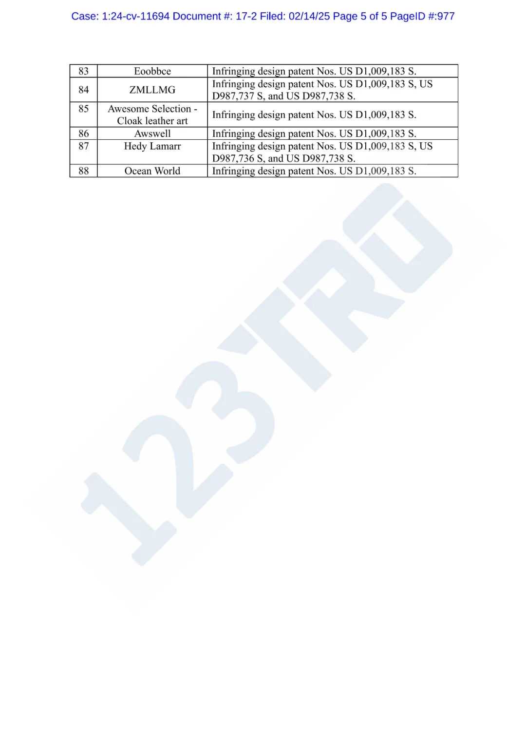 速来！6个案件抱团应诉！附被告名单！