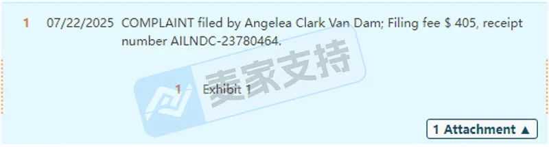 25-cv-08364，好看的花有毒，好看的画有TRO风险！跨境卖家需远离!